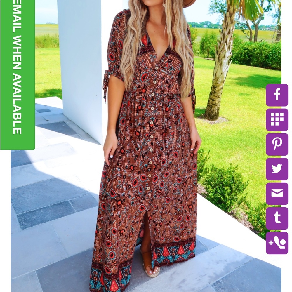 Boho Maxi Dress